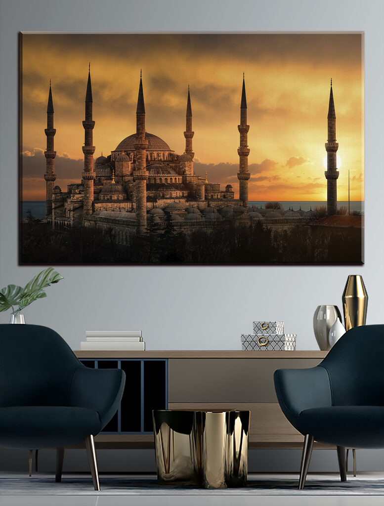 Large building with towers and towers