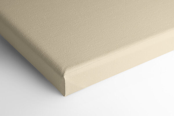 Colorful geometrical design with black and red and yellow