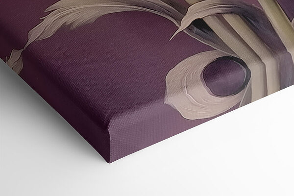 Painting of pink tulips