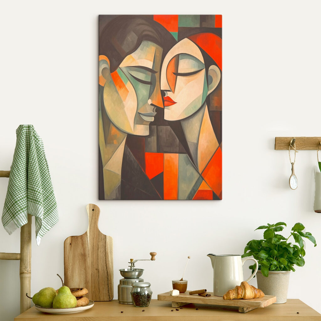 Painting of two women Painting of two women