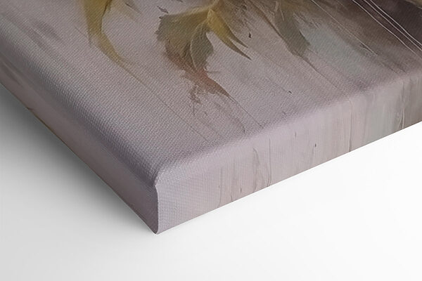Gemälde mit rosa Blumen Gemälde mit rosa Blumen