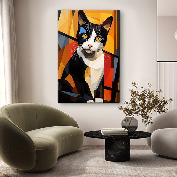 Wandbilder Katze mit gelben Augen (Artikelnummer: s43528) Wandbilder Wandbilder Katze mit gelben Augen (Artikelnummer: s43528)