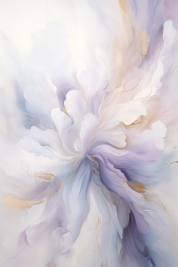 Painting of a flower Painting of a flower