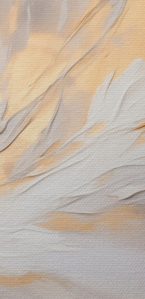 Abstract swirls of warm tones