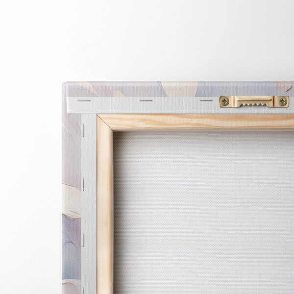 Painting of flowers on a white surface Painting of flowers on a white surface