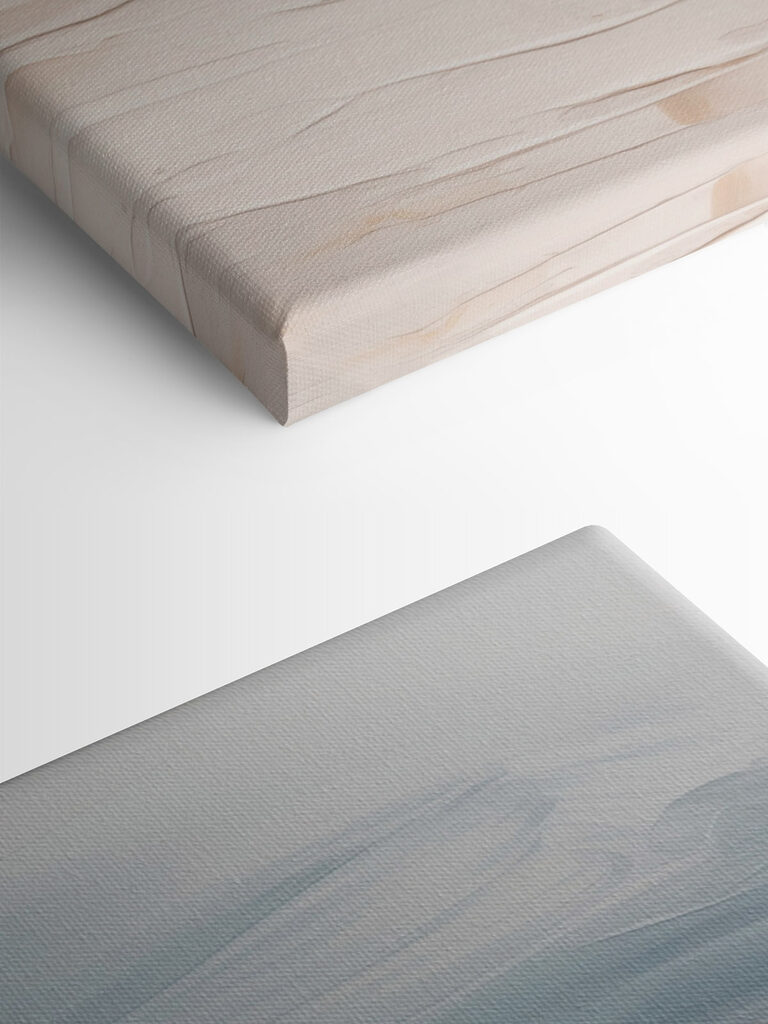 Abstract waves in soft pastel hues Abstract waves in soft pastel hues