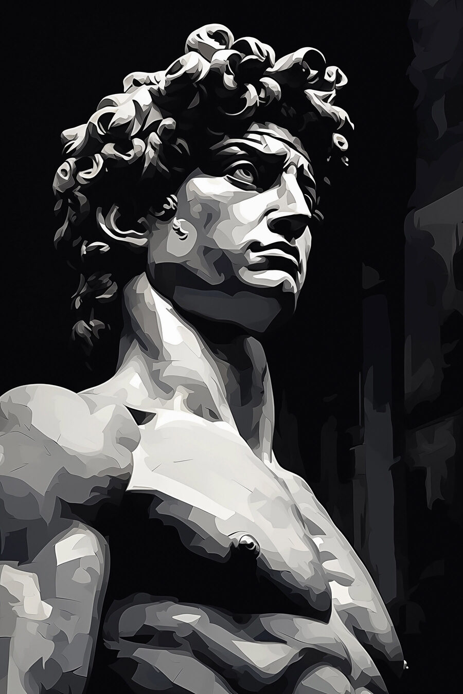 Statue eines Mannes