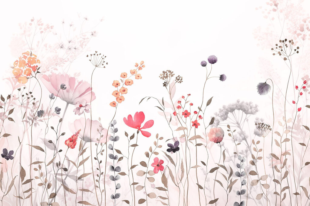 Malerei von Blumen und Pflanzen Malerei von Blumen und Pflanzen