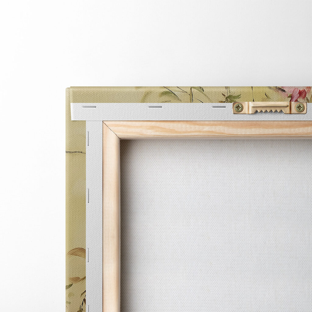 Painting of flowers in a vase