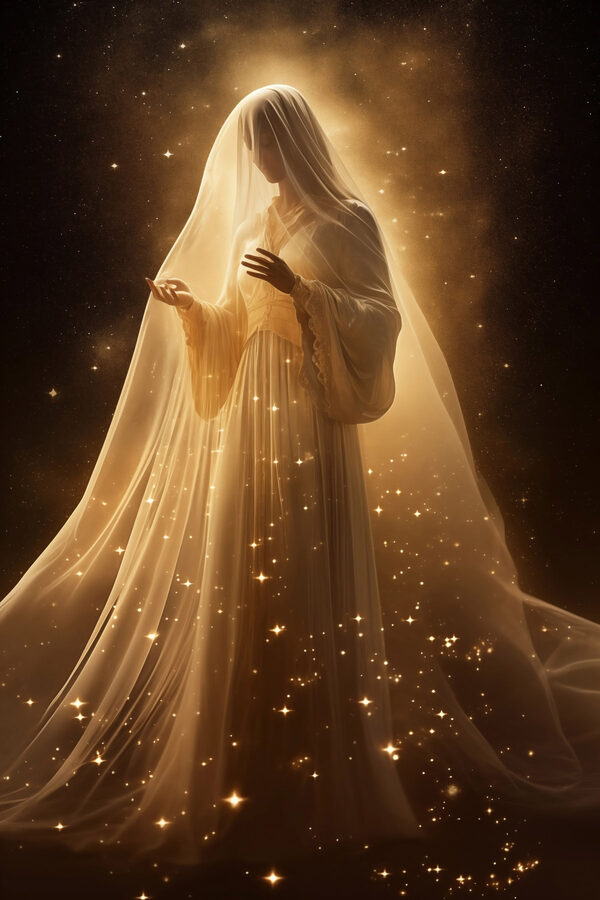 Frau im weißen Kleid Frau im weißen Kleid