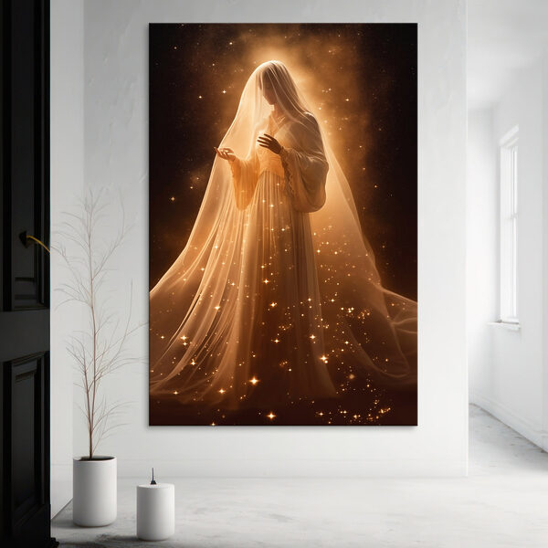 Frau im weißen Kleid Frau im weißen Kleid