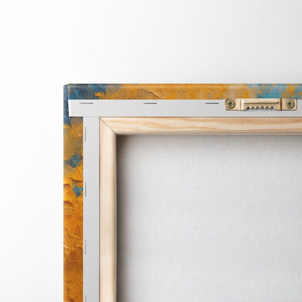 Painting of a tree with yellow leaves Painting of a tree with yellow leaves