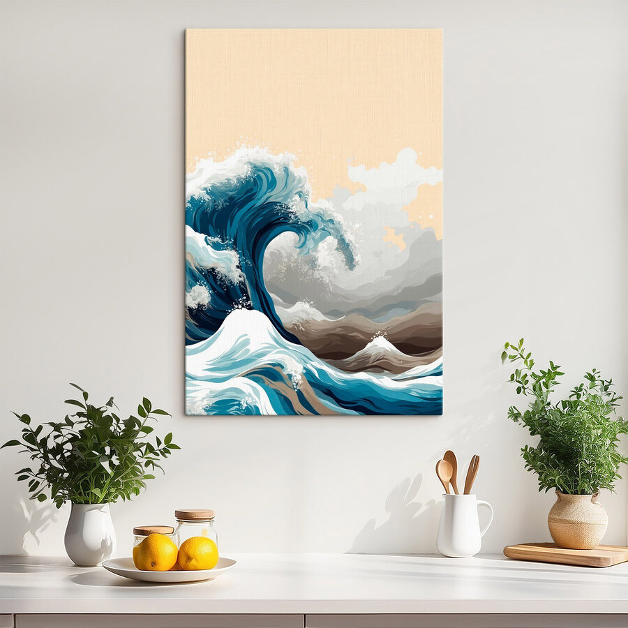 Große Welle im Ozean