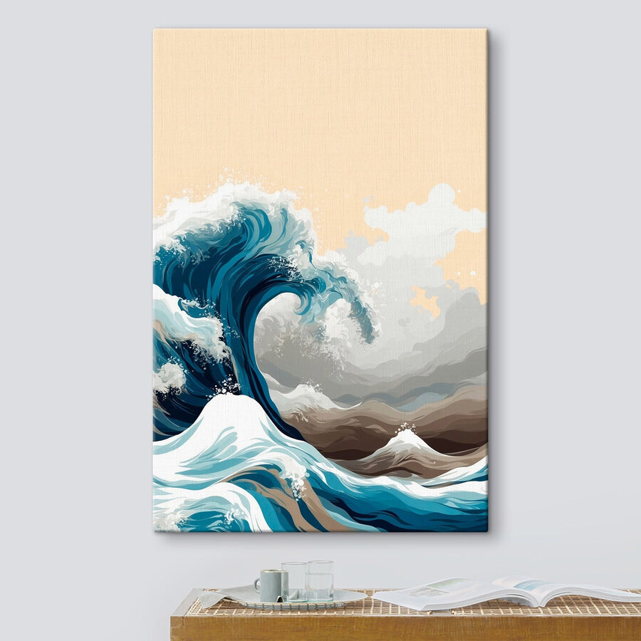 Große Welle im Ozean