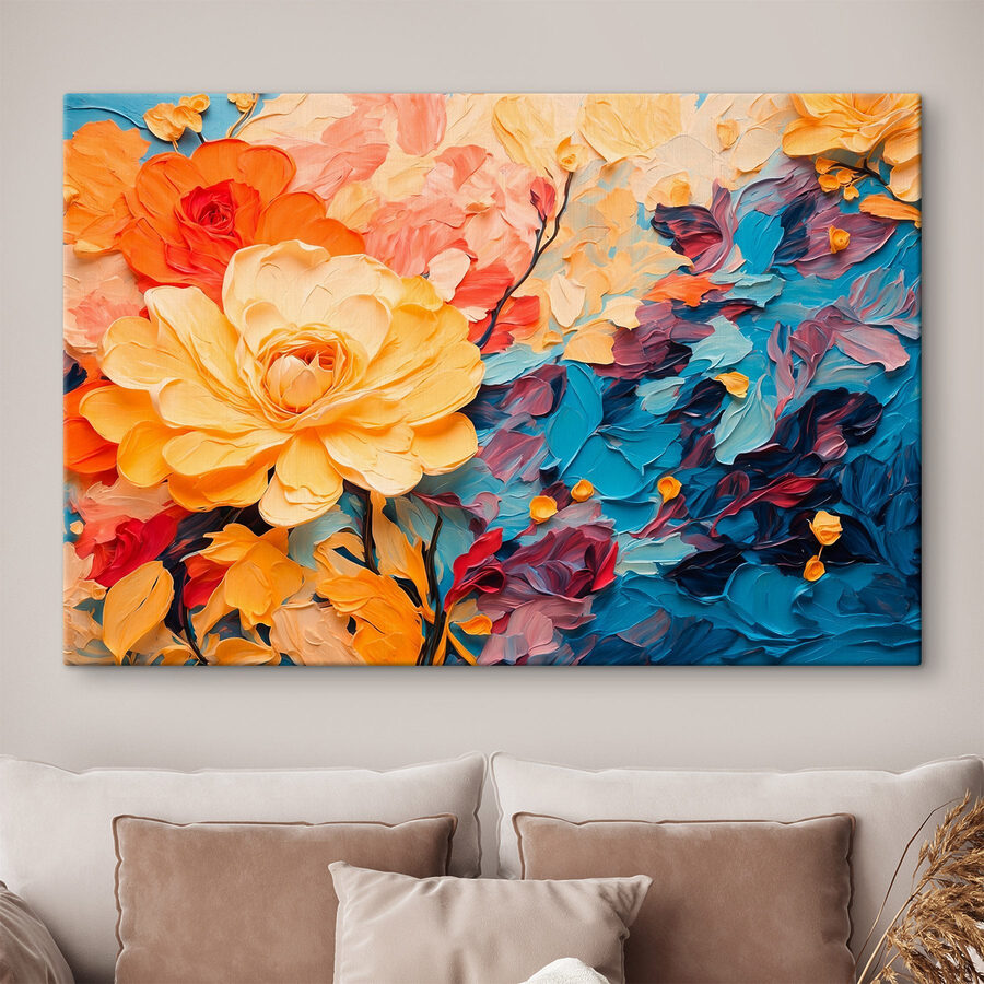 Gemälde einer Blume