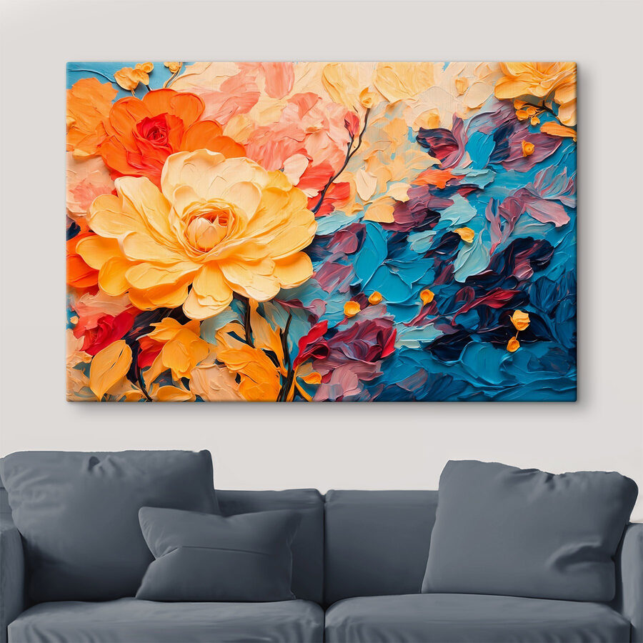 Gemälde einer Blume