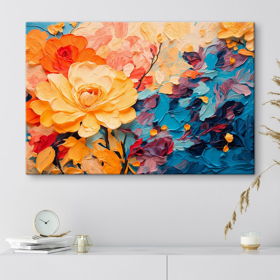 Gemälde einer Blume