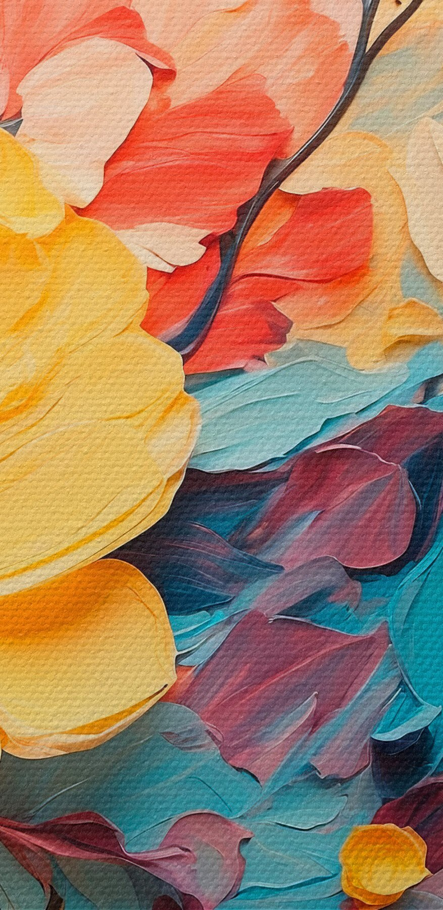Gemälde einer Blume
