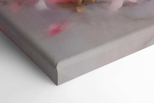 Painting of pink flowers Painting of pink flowers