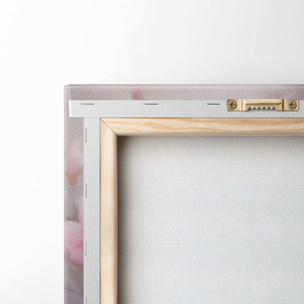 Painting of pink flowers Painting of pink flowers