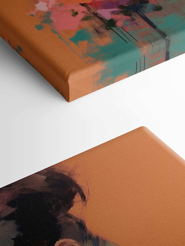 Woman holding flowers