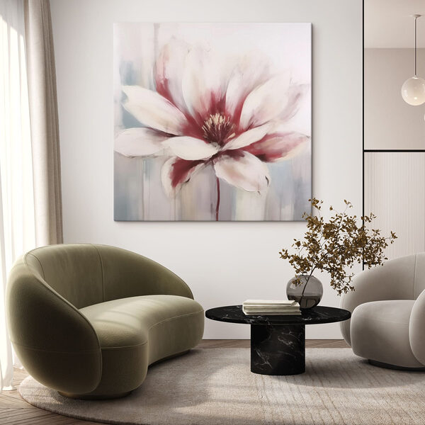 Gemälde einer Blume Gemälde einer Blume
