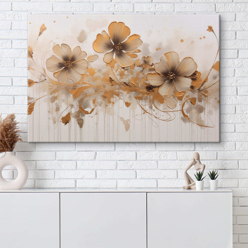 Floral elegance in soft hues