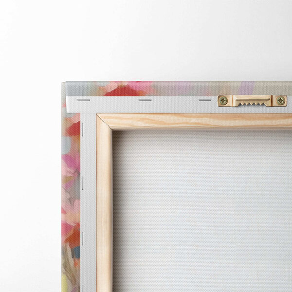 Painting of flowers on a wall Painting of flowers on a wall