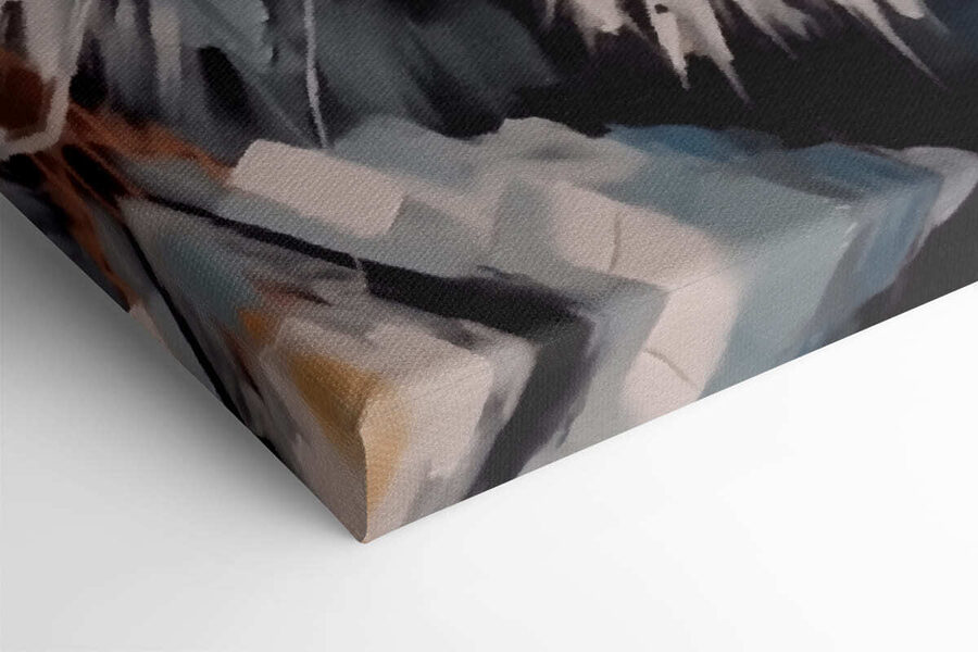 Gemälde eines Tigers