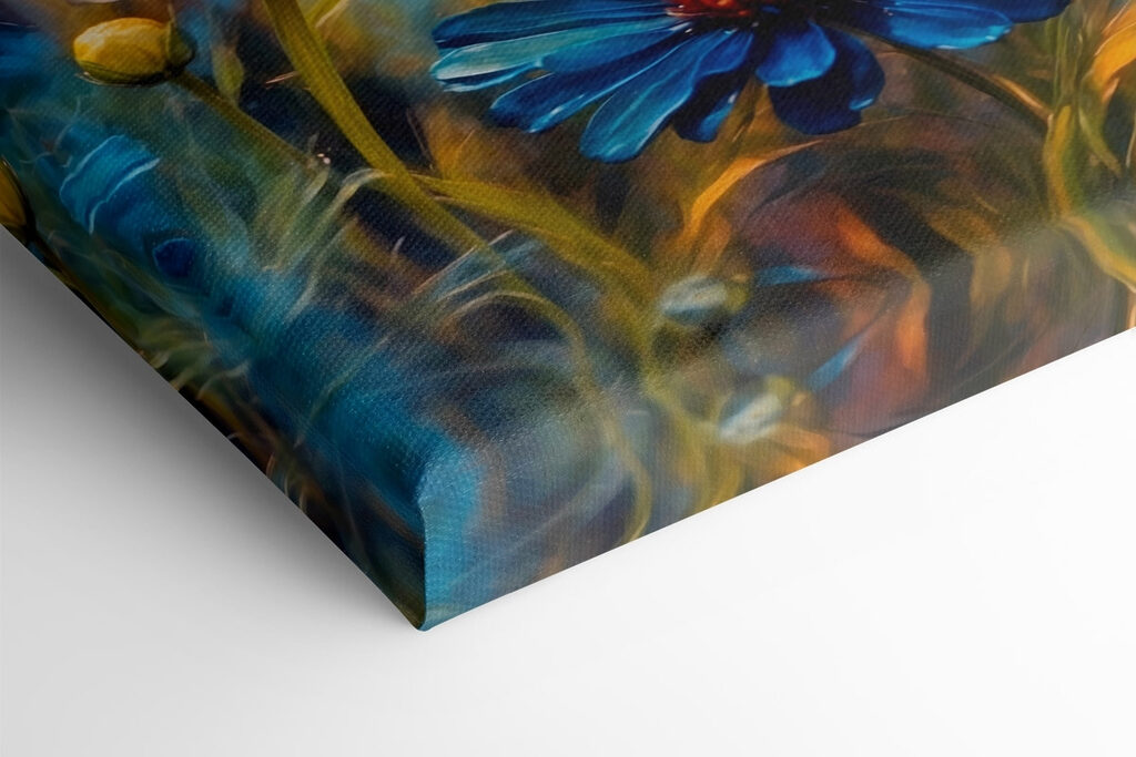 Vibrant blooms in a colorful field Vibrant blooms in a colorful field