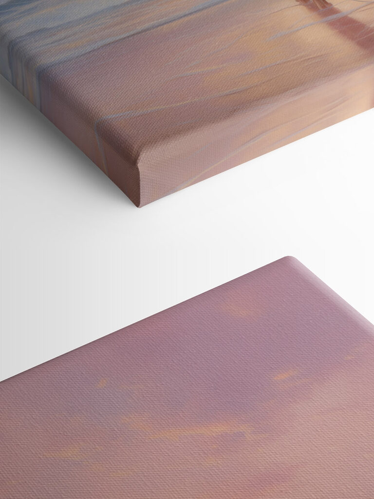 Woman in a swimsuit holding a surfboard on a beach