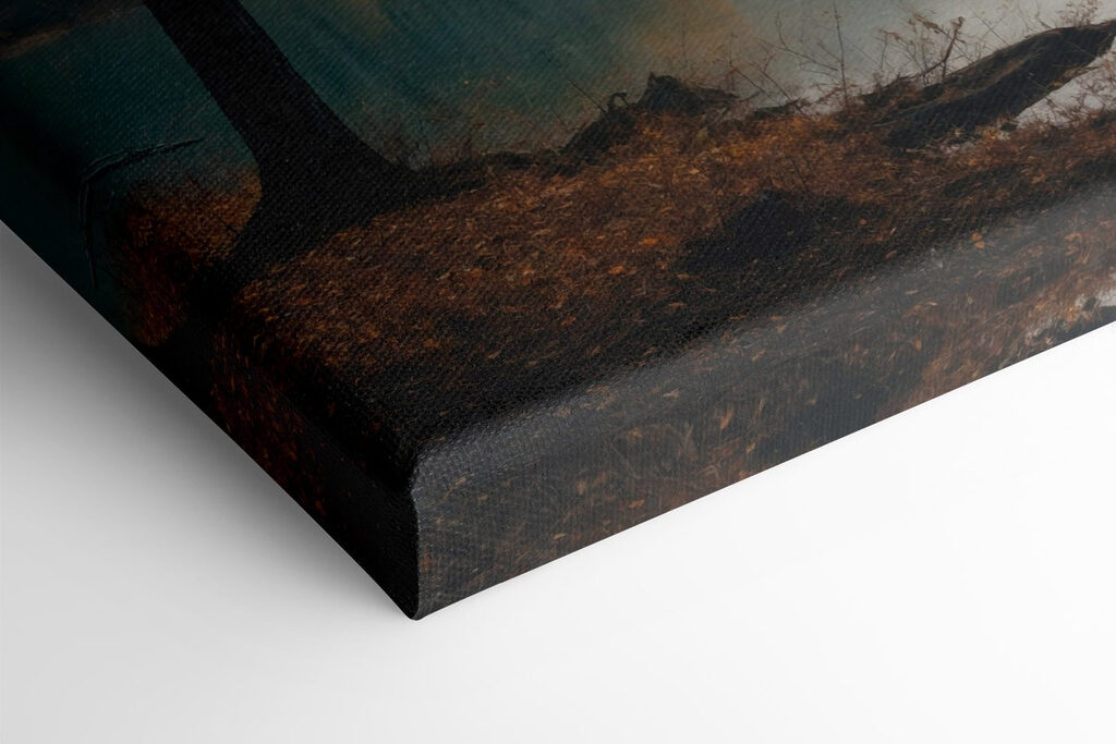 Body of water with trees and grass