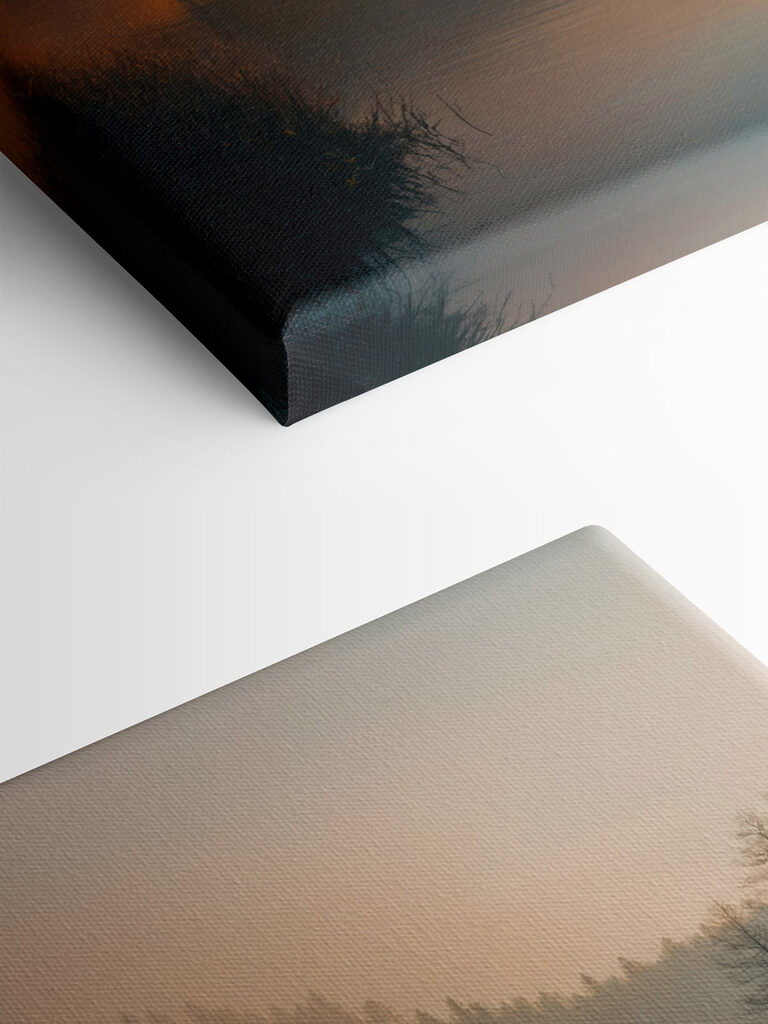 Lake with trees and mountains in the background Lake with trees and mountains in the background