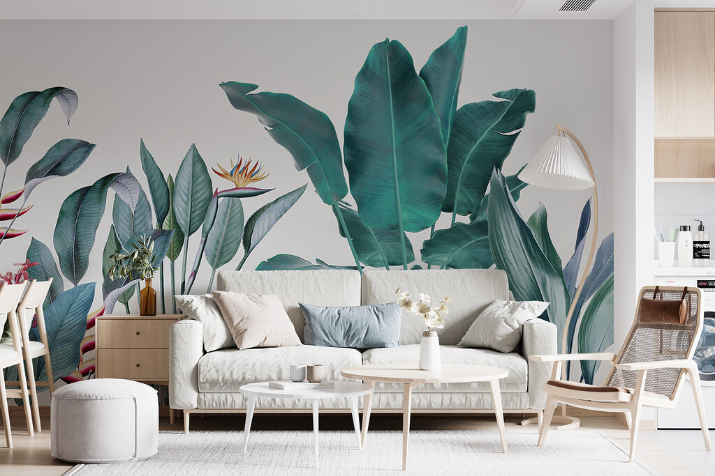 Group of green leaves