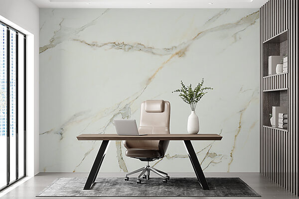 Eleganter weißer Marmor mit Adern Eleganter weißer Marmor mit Adern
