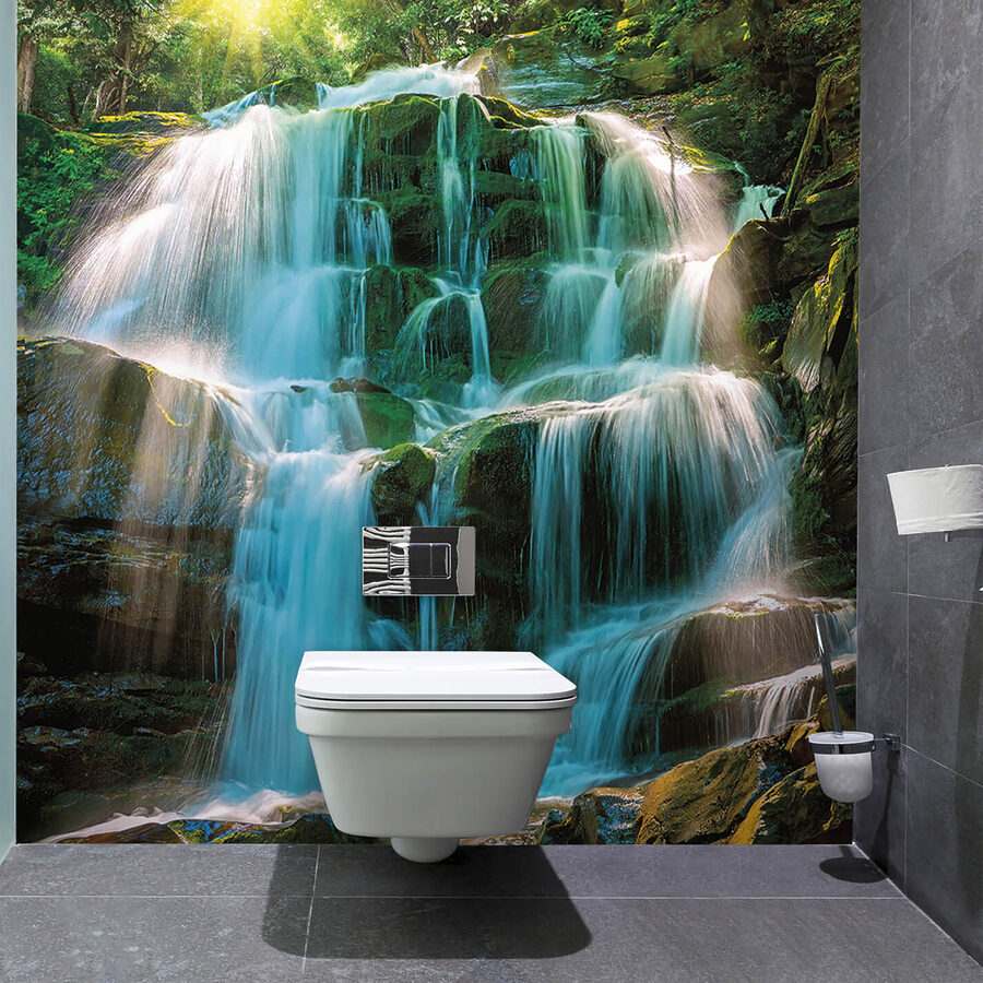 Wasserfall im Wald