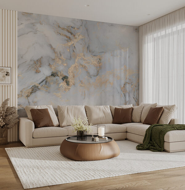 Eleganter Marmor mit metallischen Adern Eleganter Marmor mit metallischen Adern