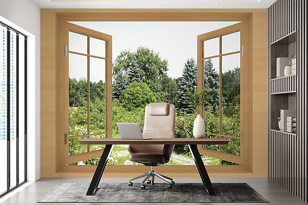 Fenster mit Bäumen und einem Weg durch das Fenster u60673piw3mr 600x400 - Fenster mit Bäumen und einem Weg durch das Fenster