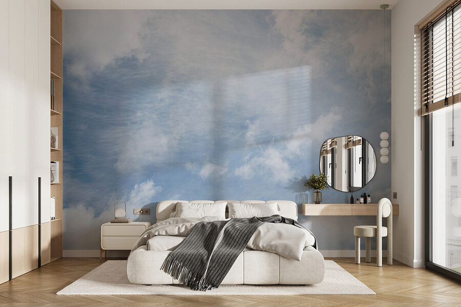 Blauer Himmel mit Wolken Blauer Himmel mit Wolken