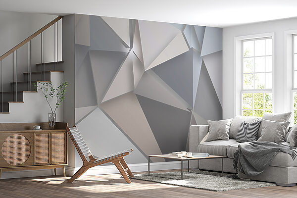 Abstrakte geometrische Formen in sanften Farben. Abstrakte geometrische Formen in sanften Farben.