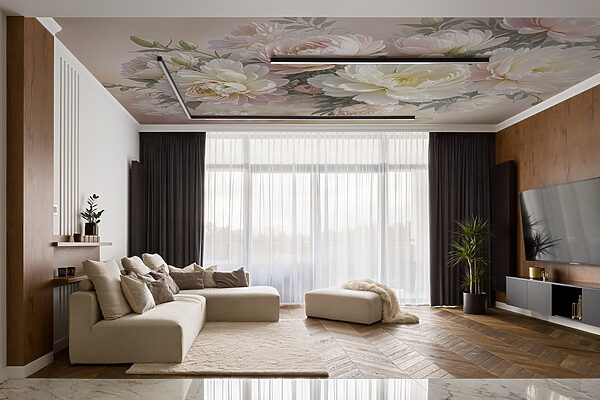 Group of white and pink flowers Group of white and pink flowers