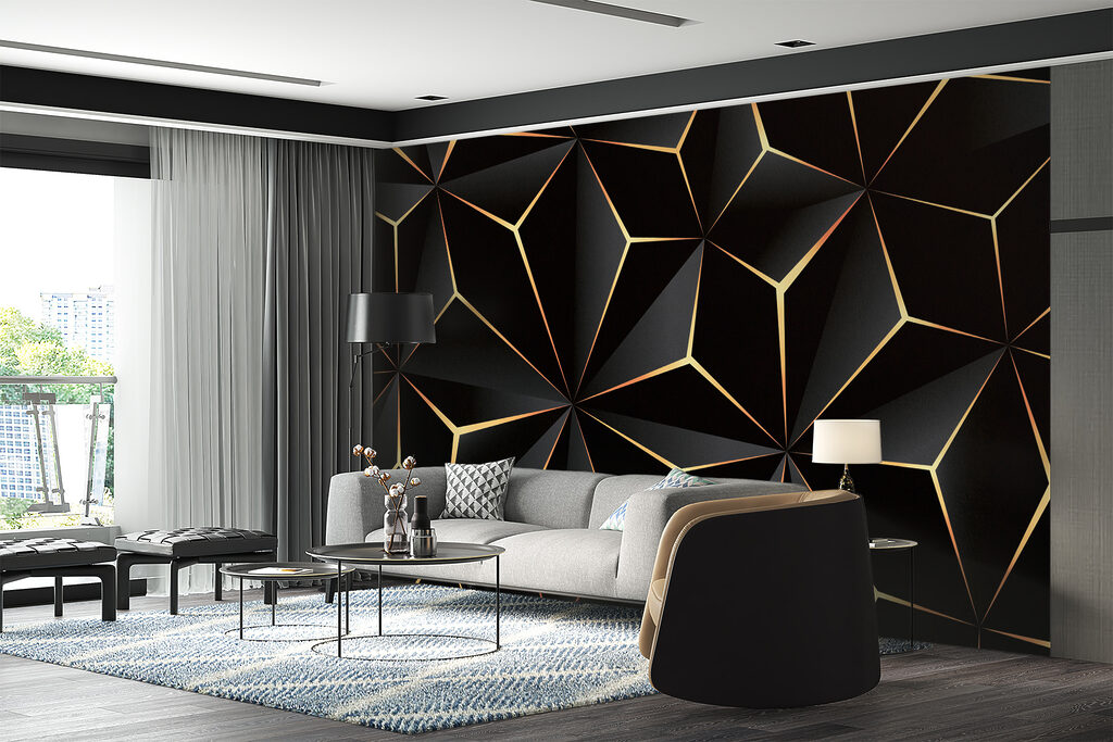 Black triangle pattern