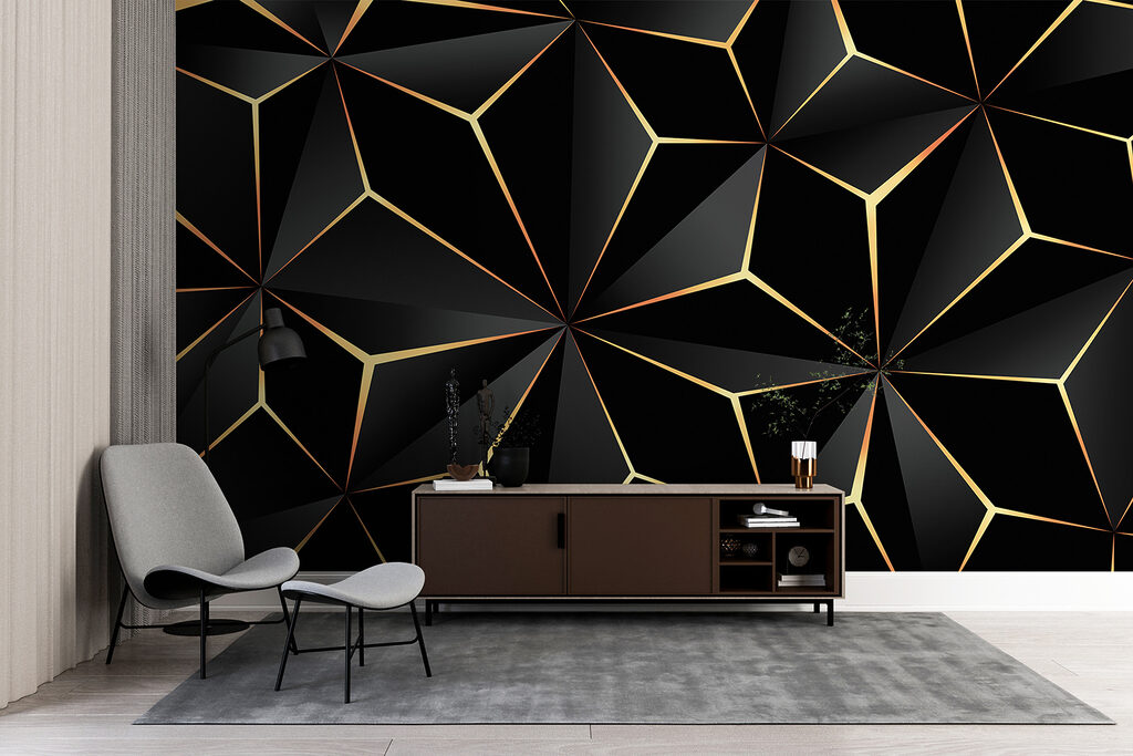 Black triangle pattern