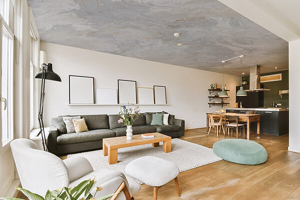 Abstract grey marble texture background