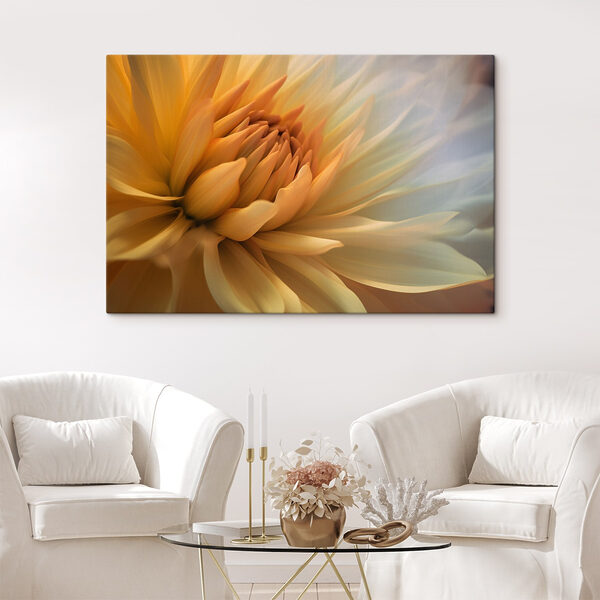 Eine Nahaufnahme einer Blume Eine Nahaufnahme einer Blume