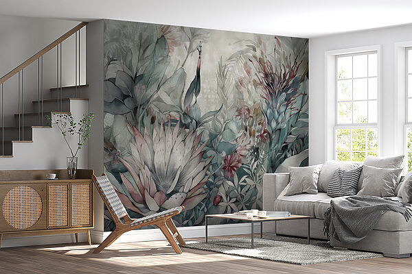 Malerei von Blumen und Blättern u95656pig7mr 600x400 - Malerei von Blumen und Blättern