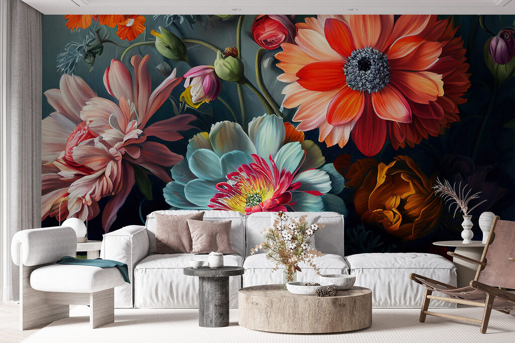 Vibrant blossoms in stunning colors