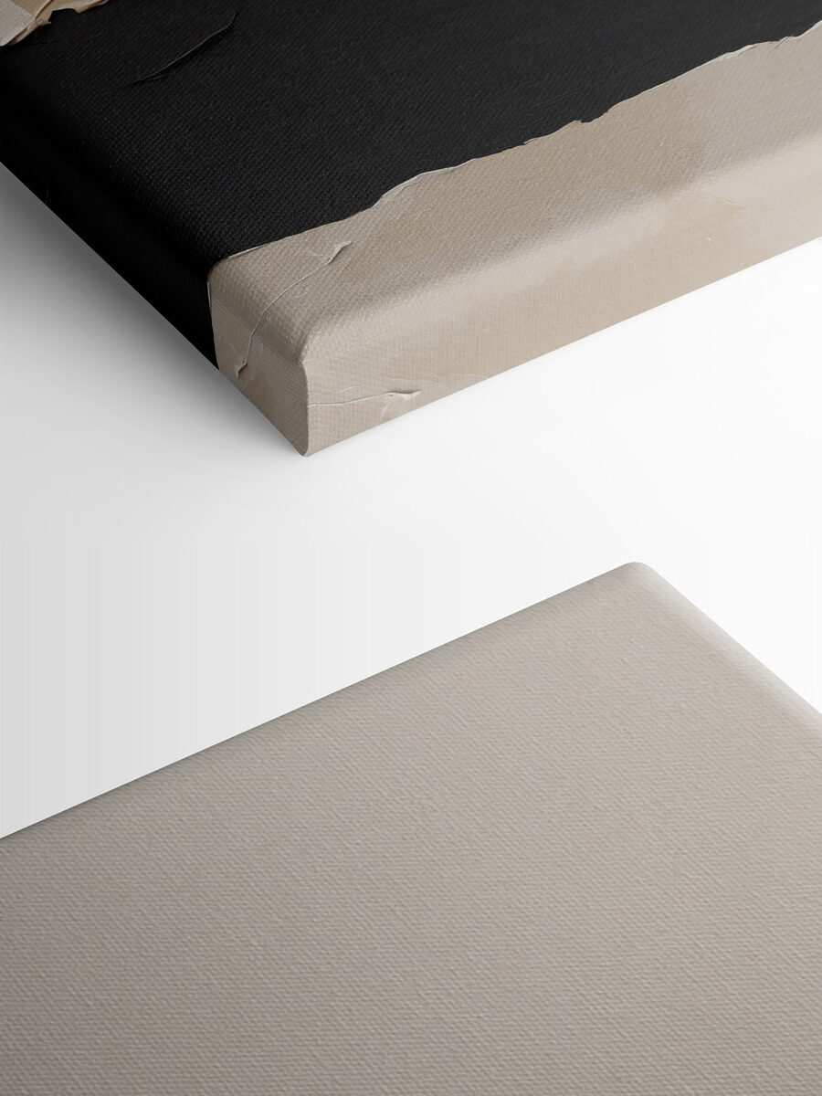 Weiße und schwarze Wand Weiße und schwarze Wand