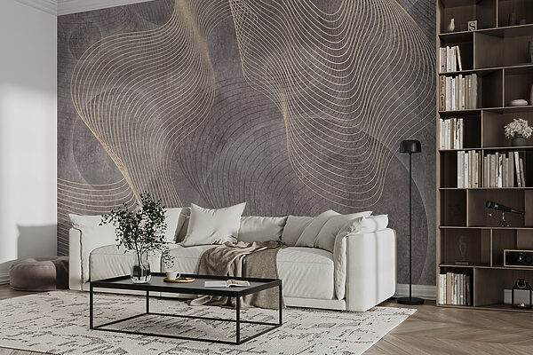 Elegante Linien auf strukturiertem Hintergrund. Elegante Linien auf strukturiertem Hintergrund.