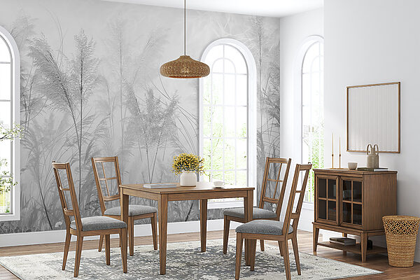 A field of grass and flowers A field of grass and flowers